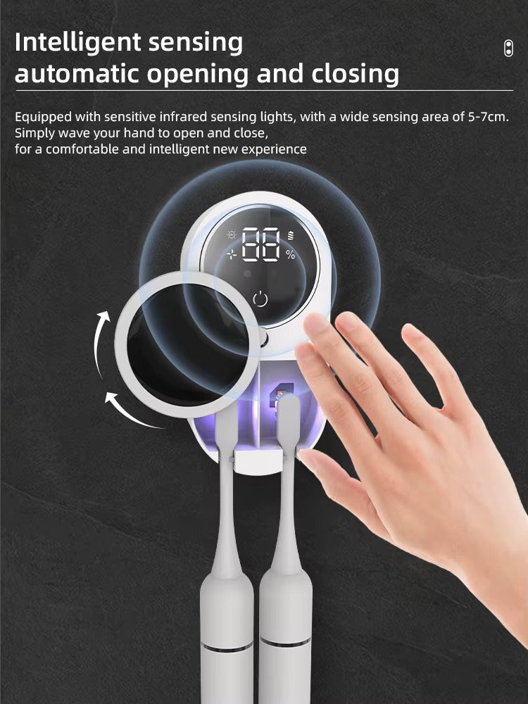 Double Automatic Sensing Toothbrush Box